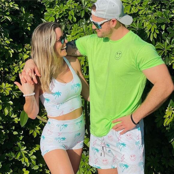 Salty Savage Set white and multi coloured smiley - Picture 3 of 8